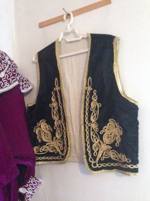 turecká vesta ve folklorním muzeu